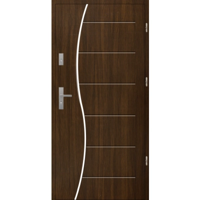 Drzwi T43 A4 INOX Dąb Bagienny 72 mm